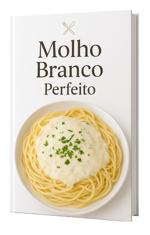 eBook Molho Branco Perfeito - Mockup 3D